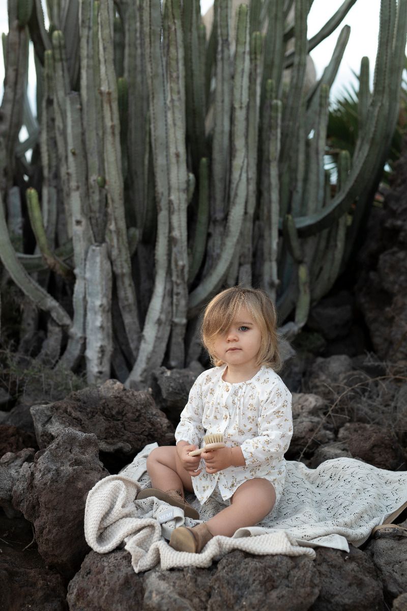 Brush against cradle cap natural bristle MY MEMI