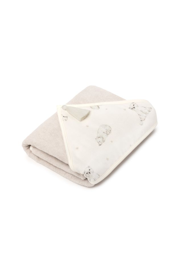 Bamboo big towel- little bears