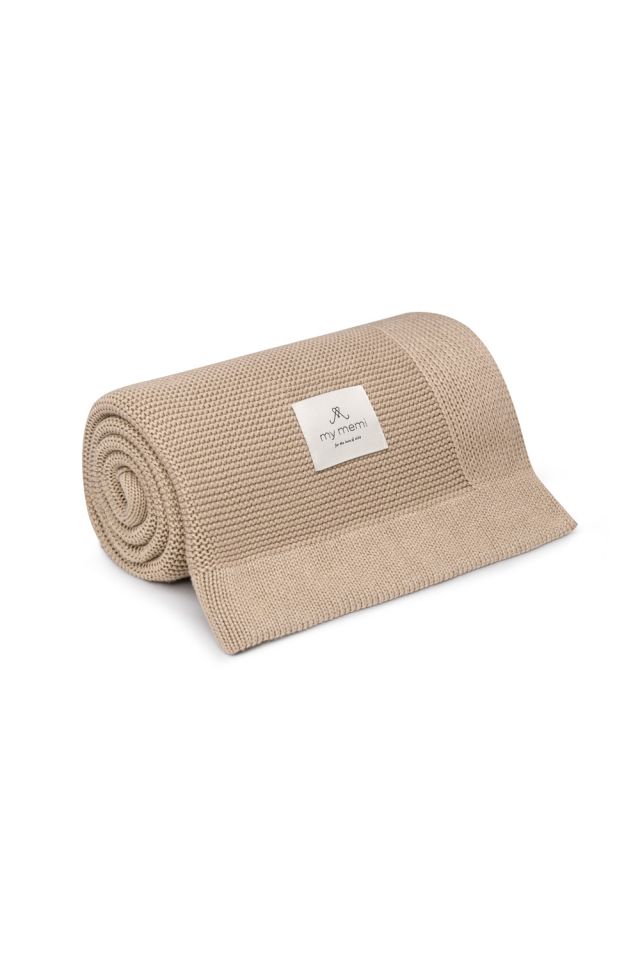 Bamboo Blanket 80x100 Beige - classic