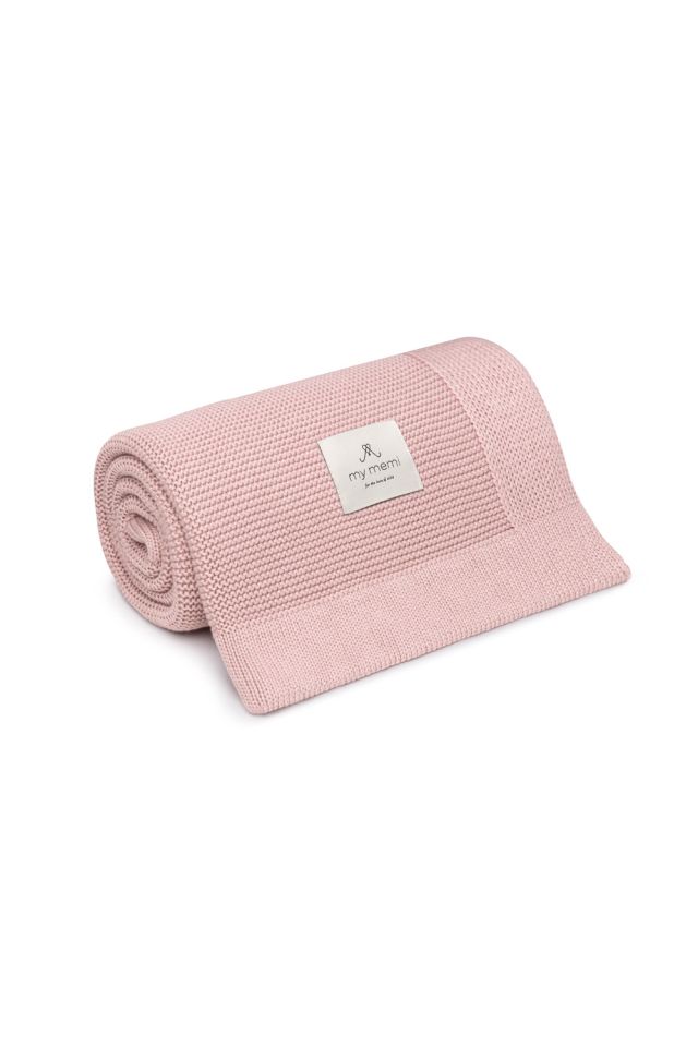 Bamboo Blanket 80x100 Powder Pink - classic