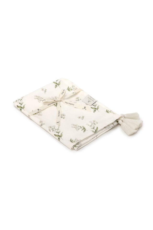Bamboo swaddle blanket 100x120 - bells