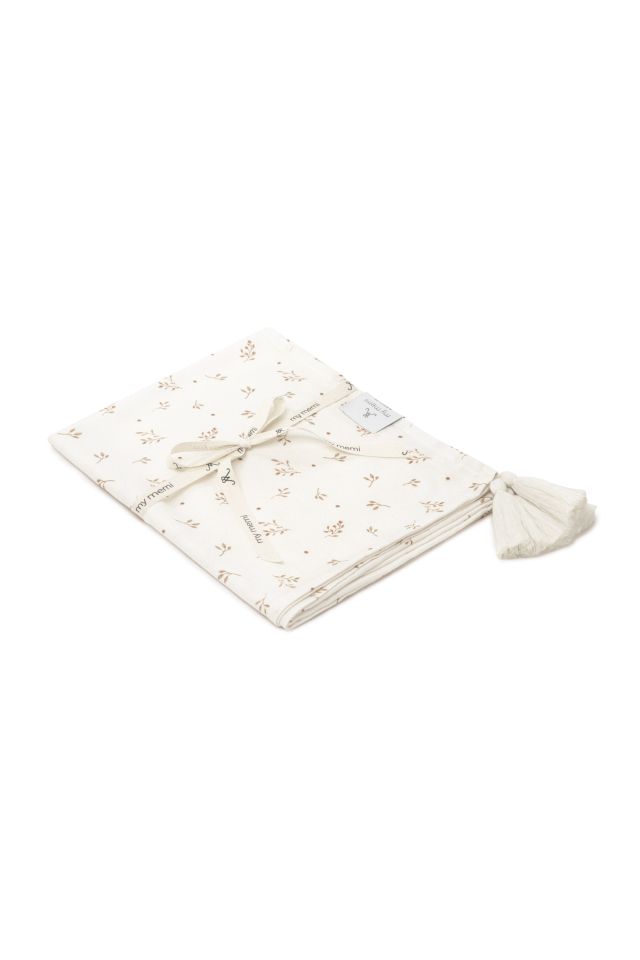 Bamboo swaddle blanket 100x120 - twigs