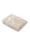 Bamboo Blanket 80x100 light beige - feather - MY MEMI