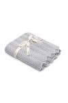 Bamboo Blanket 80x100 light grey - feather - MY MEMI