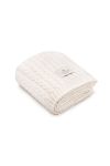 Warm blanket of 100% merino wool cream - premium collection - MY MEMI