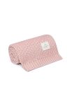 Bamboo Blanket 80x100 powder pink - chain MY MEMI