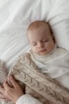 Bamboo muslin swaddle 120x120 - little bears - MY MEMI