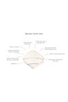 Bamboo towel beige - bear MY MEMI