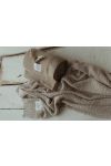 Bamboo Blanket 80x100 light beige - chain MY MEMI