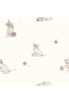 Bamboo muslin swaddle 120x120 - kittens - MY MEMI