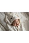 Bamboo Towel Light Grey - rabbit MY MEMI