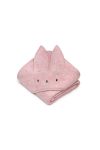 Bamboo Towel Powder Pink - rabbit MY MEMI