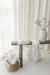 Bamboo muslin swaddle 120x120 - bells - MY MEMI