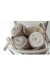 Bamboo blanket light beige 80x100 - fir MY MEMI