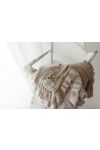 Bamboo blanket with a frill 85x105 beige MY MEMI