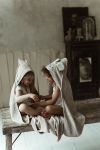 Bamboo towel light grey- mouse MY MEMI