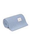 100% Natural Merino Wool Blanket Baby Blue - Premium Collection MY MEMI
