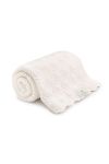 100% Natural Merino Wool Blanket Cream Pearl - Premium Collection - MY MEMI
