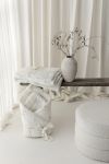 Bamboo muslin swaddle 120x120 - little bears - MY MEMI