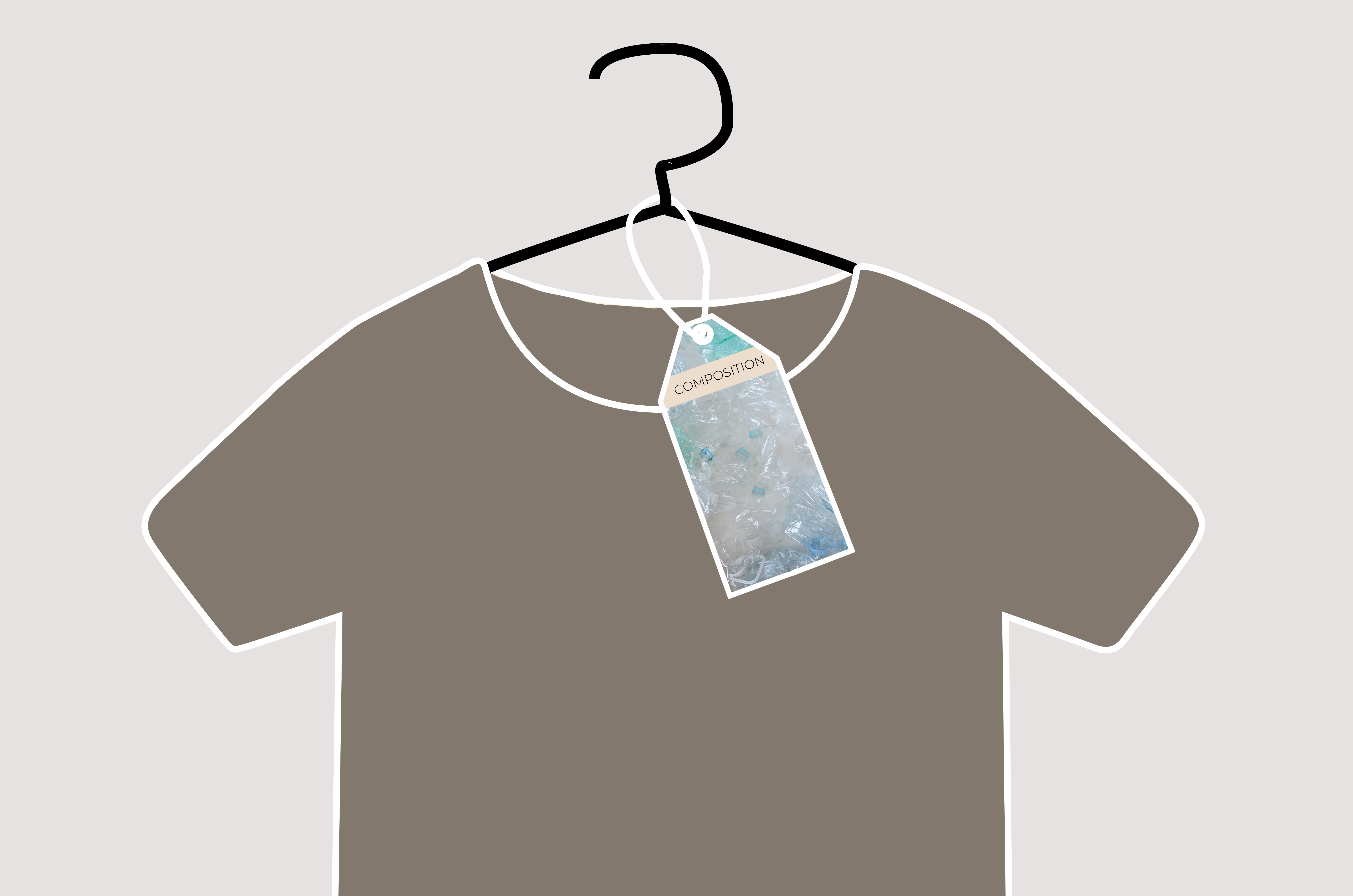 Polyester - as black as it is painted